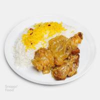 باقالی‌پلو با ماهیچه